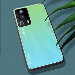 Coque en TPU anti-chute pour votre Xiaomi Civi 2 5G - cyan/bleu