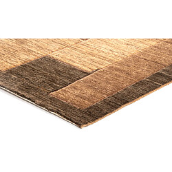 Vidal Tapis de laine 197x151 brun Juma pas cher