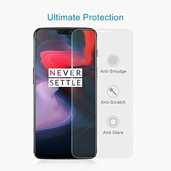 Wewoo Verre trempé pour OnePlus 6 Film en de 2 PCS 0.26mm 9H 2.5D pas cher