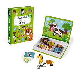 Juratoys-Janod Jeu educatif - MagnetiBook Animaux