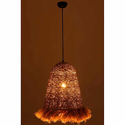 Avis Paris Prix Lampe Suspension Design Ozie 50cm Naturel