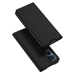 Etui en PU DUX DUCIS avec support et porte-carte, noir pour votre Oppo Reno7 Pro 5G