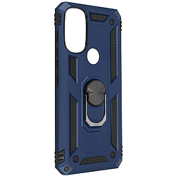 Avizar Coque Motorola Moto G71 5G Hybride Bague Support Vidéo bleu