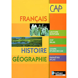 Français. Histoire, géographie