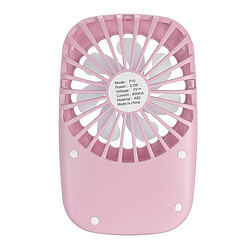 Mini Ventilateur Portable Ventilateur de Refroidissement à Air Portatif Ventilateur Refroidisseur d'Été Batterie Au Lithium Ventilateur Rechargeable USB COULEUR ROSE