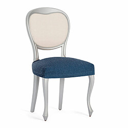 Housse de Chaise Eysa TROYA Bleu 50 x 5 x 50 cm 2 Unités