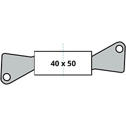 Avis Cylindre de Serrure - YALE - YC500+ - 40x50 mm - 5 Goupilles - 3 Clés - Nickelé