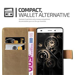 Avis Cadorabo Coque Huawei P8 LITE 2015 Etui en Marron