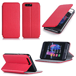 Etui luxe Huawei Honor 9 Ultra Slim rouge Style Cuir avec stand - Housse coque de protection pour Huawei Honor 9 4G/LTE Dual Sim 2017 / 2018 - Accessoires pochette XEPTIO : Exceptional case !