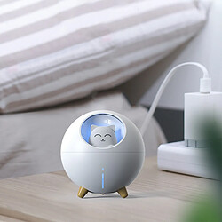 Avis Universal Cute Pet Air Humidifier 220ml Planet Cat Ultrasonic Cool Fog Aromatic Air Oil Diffuser Romantic Color LED Light USB Humidifier |