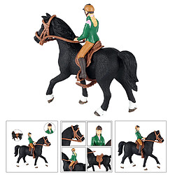 Avis Fabriqués à la main Ferme Personnes Figurine Jouet, Peint Cheval Figure Modèle, Mini Personnes Figurine Figurine Humaine Modèle Colletcion