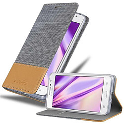 Cadorabo Coque Samsung Galaxy GRAND PRIME Etui en Gris