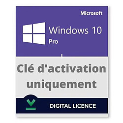 Windows 10 Pro Professionnel Licence Clé OEM