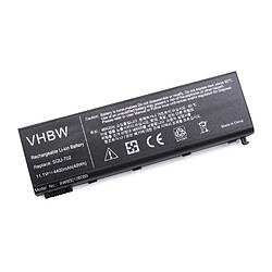 vhbw Batterie 4400mAh (11.1V) pour notebook Advent 7201, 7211, 7301, 7302, 9915w, AL-096, etc. remplace 916C6080F, 916C6110F, 916C7010F, etc.