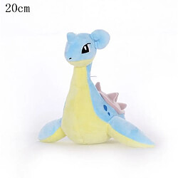 RedMiter Peluche Lapras Pokémon 20cm-bleu