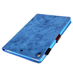 Acheter Etui en PU avec fentes pour cartes bleu pour votre Apple iPad 10.2 (2019)