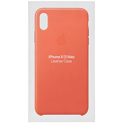 Acheter Apple Coque Leather pour iPhone Xs Max - Sunset