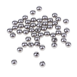 Boule de rechange de bijoux de piercing de l'acier inoxydable 50PC 1,6 x 5mm