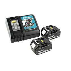 Makita DJR188RFJ Scie récipro sans fil Brushless 18V + 2x Batteries 3,0Ah + Chargeur + Coffret Makpac