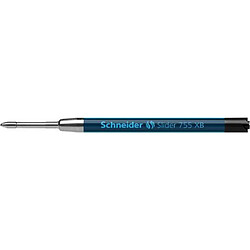 Schneider Slider 755 / 175501 Mine pour stylo-bille XB Noir Lot de 10