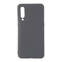 Coque en TPU anti-empreinte digitale mate double face gris pour votre Xiaomi Mi 9