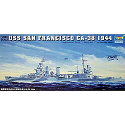 Trumpeter Maquette Bateau Uss San Francisco Ca-38 1944