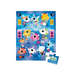 Juratoys-Janod puzzle le concert rock des licornes 24 pieces