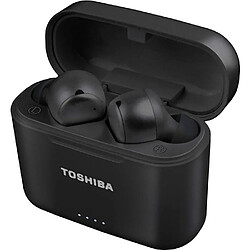 Avis TOSHIBA RZE-BT1050EK - Ecouteurs True Wireless intra auriculaire Bluetooth - Active Noise Cancelling - Boitier de charge - Noir