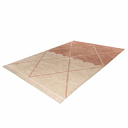 Paris Prix Tapis Tufté à la Main Ethnique Mylen II Beige & Rose 160 x 230 cm