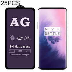 Wewoo Film de verre trempé 25 PCS AGverre à couverture totaleanti-lumière bleuepour OnePlus 7