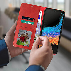 Acheter Avizar Étui Folio Samsung Xcover 6 Pro Rouge