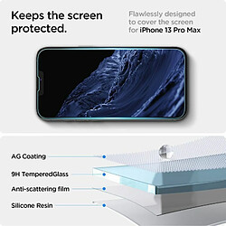 Avis Spigen Sgp Spigen Glas.TR EZ Fit - Verre Trempé iPhone 13 / iPhone 13 Pro (Clair)