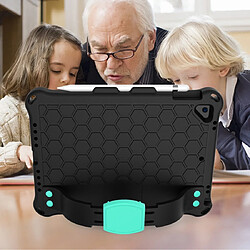 Acheter Wewoo Coque Pour iPad Air / Air 2 / Pro 9.7 / iPad 9.7 2017 / iPad 9.7 2018 Honeycomb Design EVA + PC Housse de protection antichoc à quatre coins avec sangles vert menthe