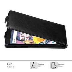 Cadorabo Coque OnePlus 3 / 3T Etui en Noir