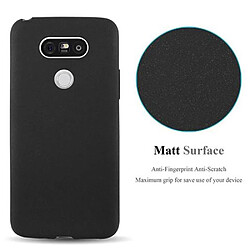 Cadorabo Coque LG G5 Etui en Noir pas cher