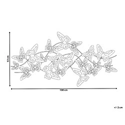 Avis Beliani Décoration murale GALLIUM Difforme Métal Multicolore