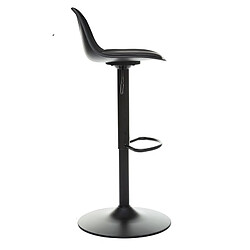 Acheter Atmosphera, Createur D'Interieur Chaise bar ajustable Aiko noir - ATMOSPHERA