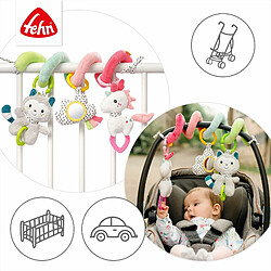 Acheter Fehn Aiko & Yuki Spirale D?activités, avec Jouets à Toucher et à Attraper, à Accrocher Sur Poussette, Lit, Parc, Porte-bébé et Siège Auto, Jeu de Motricité pour tout -petits et Bébés Dès la Naissance