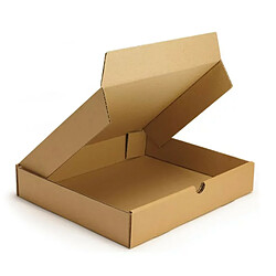 Raja 20 cartons d'emballage plats 46 x 36 x 5 cm - Simple cannelure