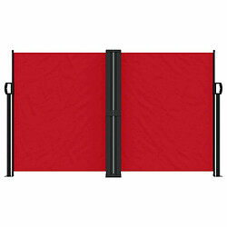 Avis Maison Chic Auvent latéral rétractable de balcon | Store extérieur | Auvent solaire Rouge 140x1200 cm -GKD54443