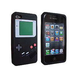 Housse TPU Game Boy pour iPhone 4S 4 signée Nzup Couleur noire