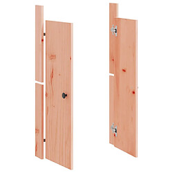 Avis vidaXL Portes de cuisine d'extérieur 2 pcs bois massif douglas