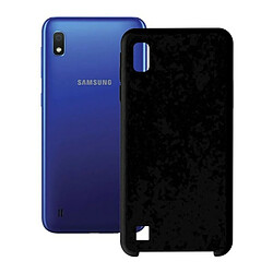 Protection pour téléphone portable Samsung Galaxy A10 KSIX Soft Negro