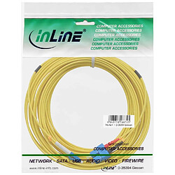 LWL câble duplex, InLine®, LC/SC 9/125µm, 20m