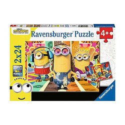 Acheter Ravensburger Puzzles 2x24 p - Les Minions en action / Minions 2