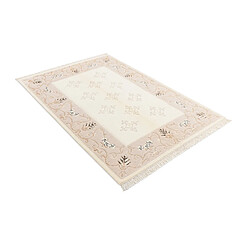 Vidal Tapis de laine 183x122 beige Darya