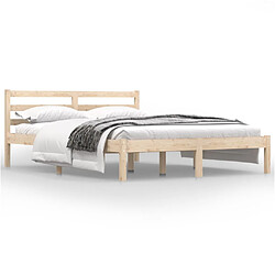 vidaXL Cadre de lit sans matelas 120x190 cm