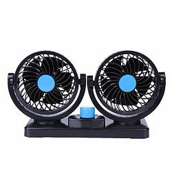 ventilateur d'air de Refroidissement de Tableau de Bord Jumeau Portatif Automatique de Camping-car de Camion de Fourgonnette de prise 12v