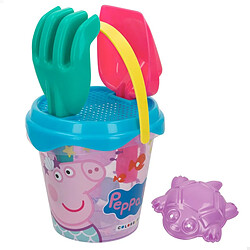 Set de jouets de plage Peppa Pig 14 x 12,5 x 14 cm (24 Unités)