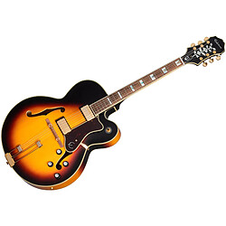 Epiphone Broadway - Vintage Sunburst Guitare électrique - Modèle Broadway - Finition Vintage Sunburst - Table épicéa